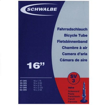 Chambre à air Schwalbe 16" - Presta / Schrader 40 mm - Image 4