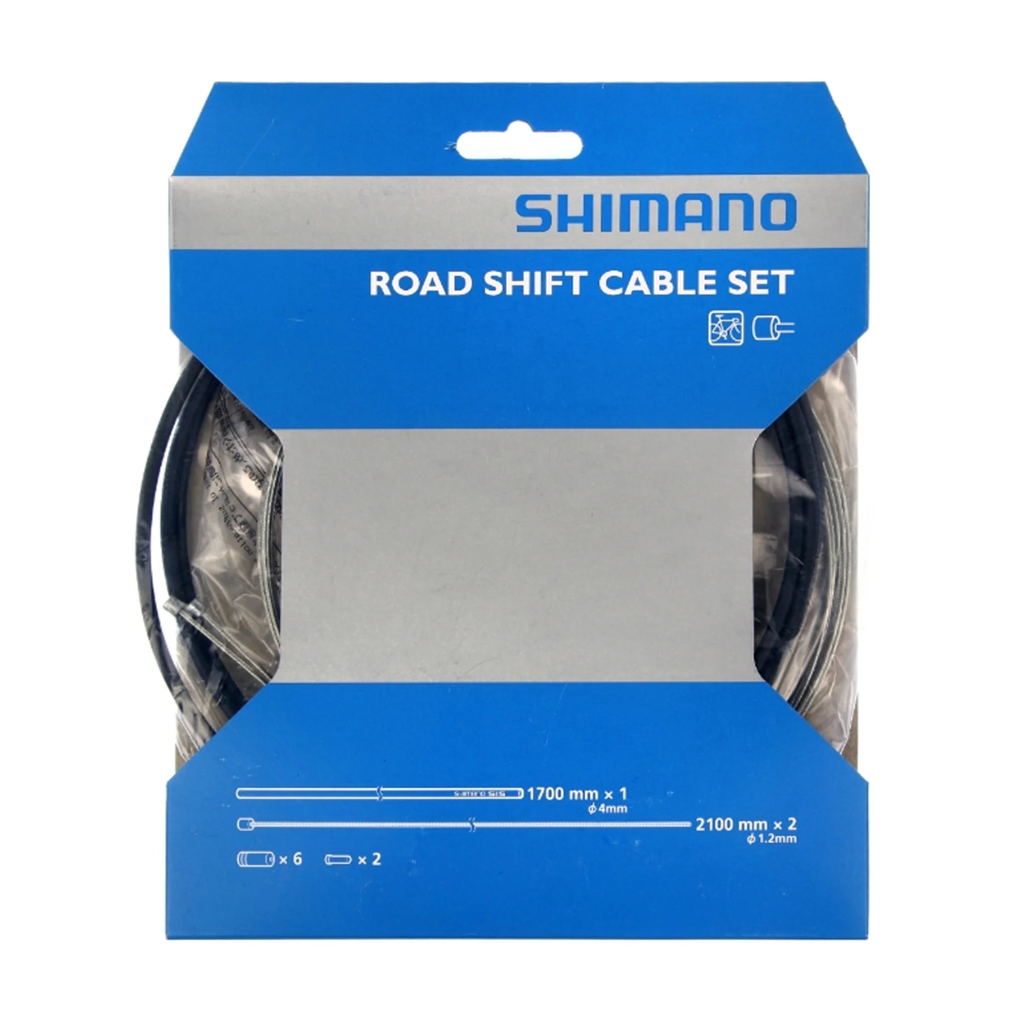 Kit Câbles et Gaines Dérailleur Shimano SIS40 - Câbles Acier - Gaine SIS - Image 2