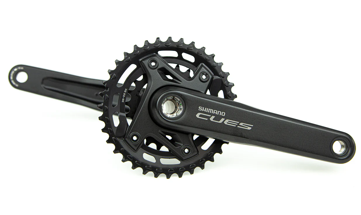 Pédalier double-plateau Shimano CUES Boost FC-U6000 - 9/10/11 vitesses - 170/175 mm - 36/22 dents
