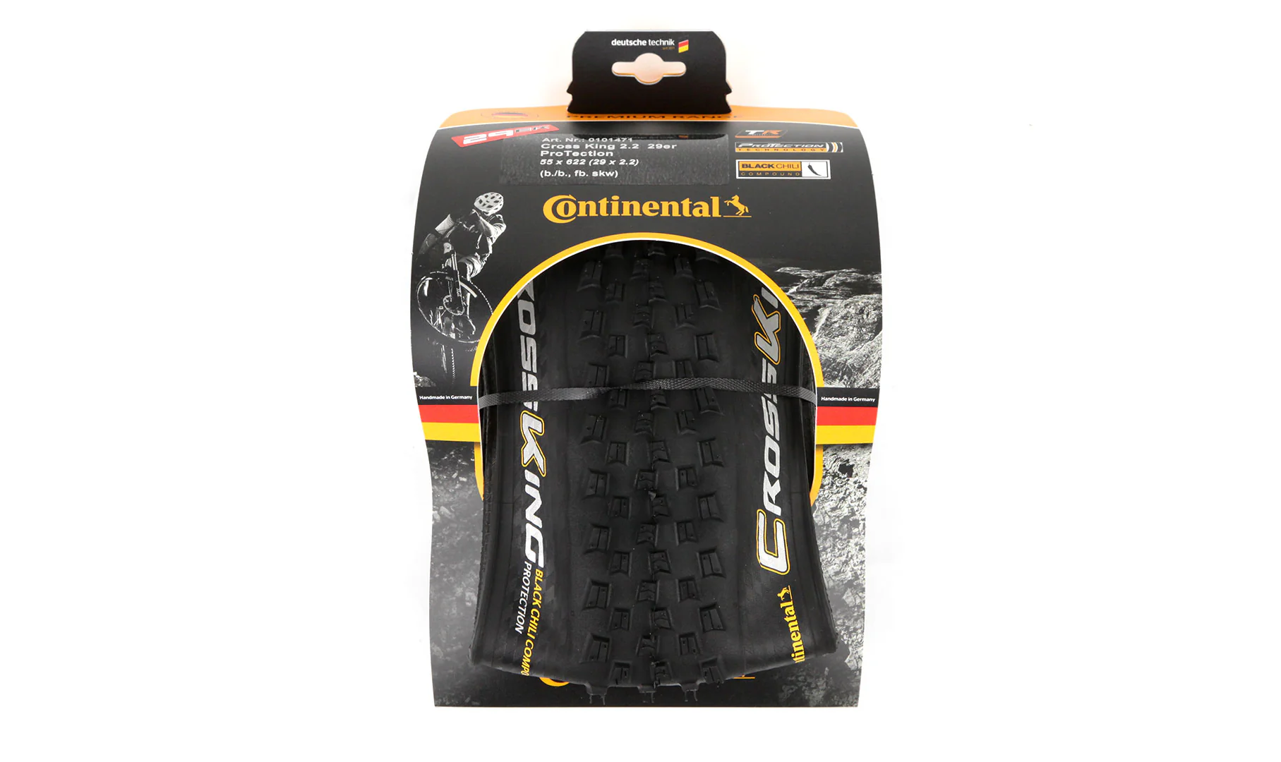 Pneu Continental Cross King - Black Chili - Protection - Tubeless Ready - Image 3