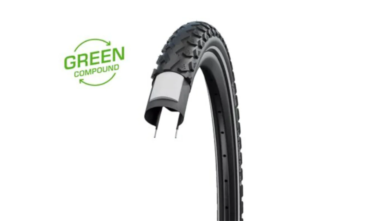Pneu Schwalbe Land Cruiser Plus 24" - Green Compound - PunctureGuard - E-Bike 25 - Tubetype - Image 2