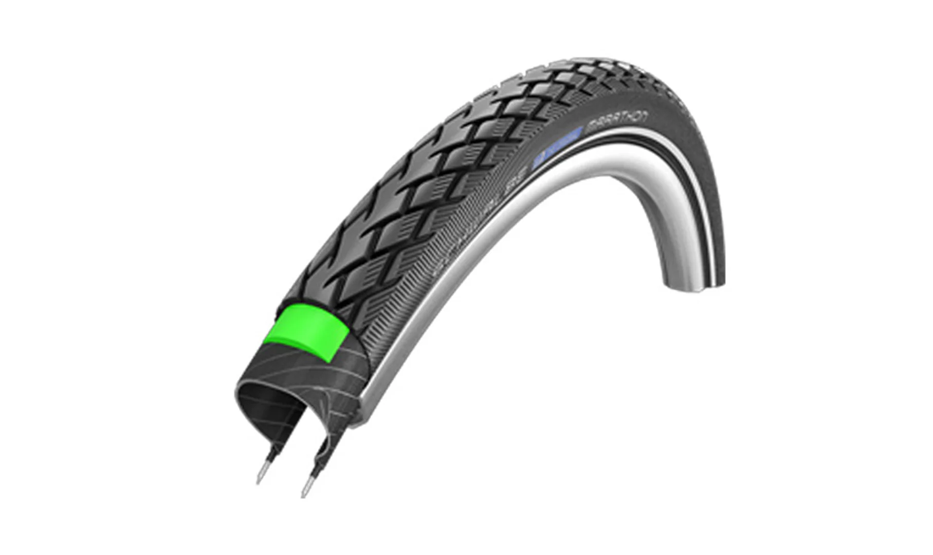 Pneu Schwalbe Marathon 26" - Endurance - Twin Skin - Green Guard - Tubetype - Image 4