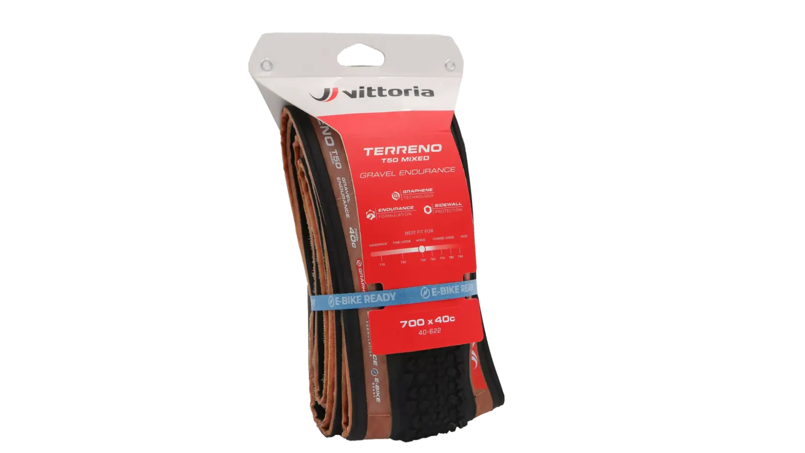 Pneu Vittoria Terreno T50 Mixed - Gravel Endurance - Tubeless Ready - Image 4