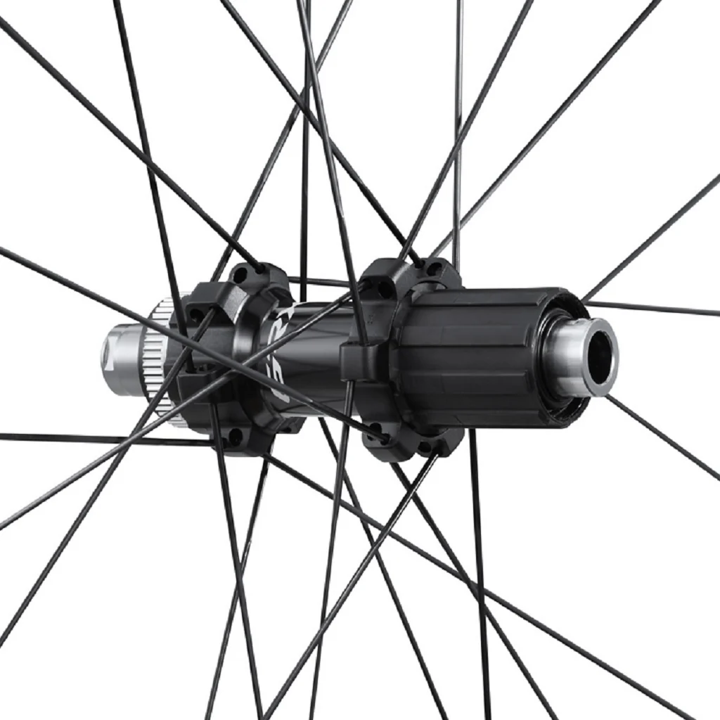 Roues vélo gravel Shimano RX870 - Carbone - Tubeless Ready - Center Lock - Image 3